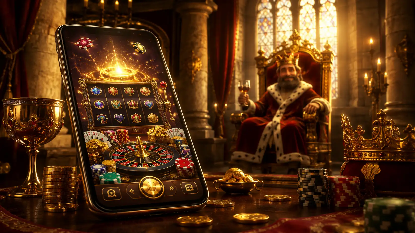 Aplikacja mobilna Crazy Tower Casino — graj na smartfonie i tablecie (Android, iOS)